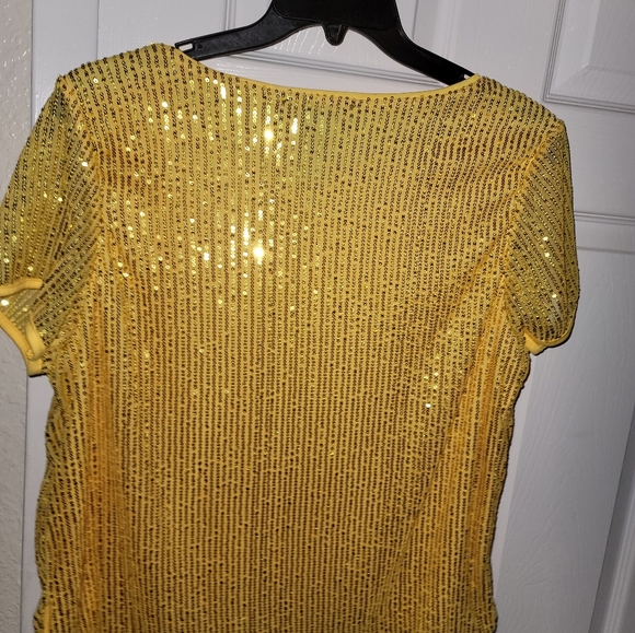Sequin crop top - Picture 4 of 4
